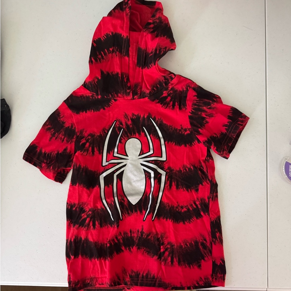 Marvel Red and Black Spider-Man Kids Tee